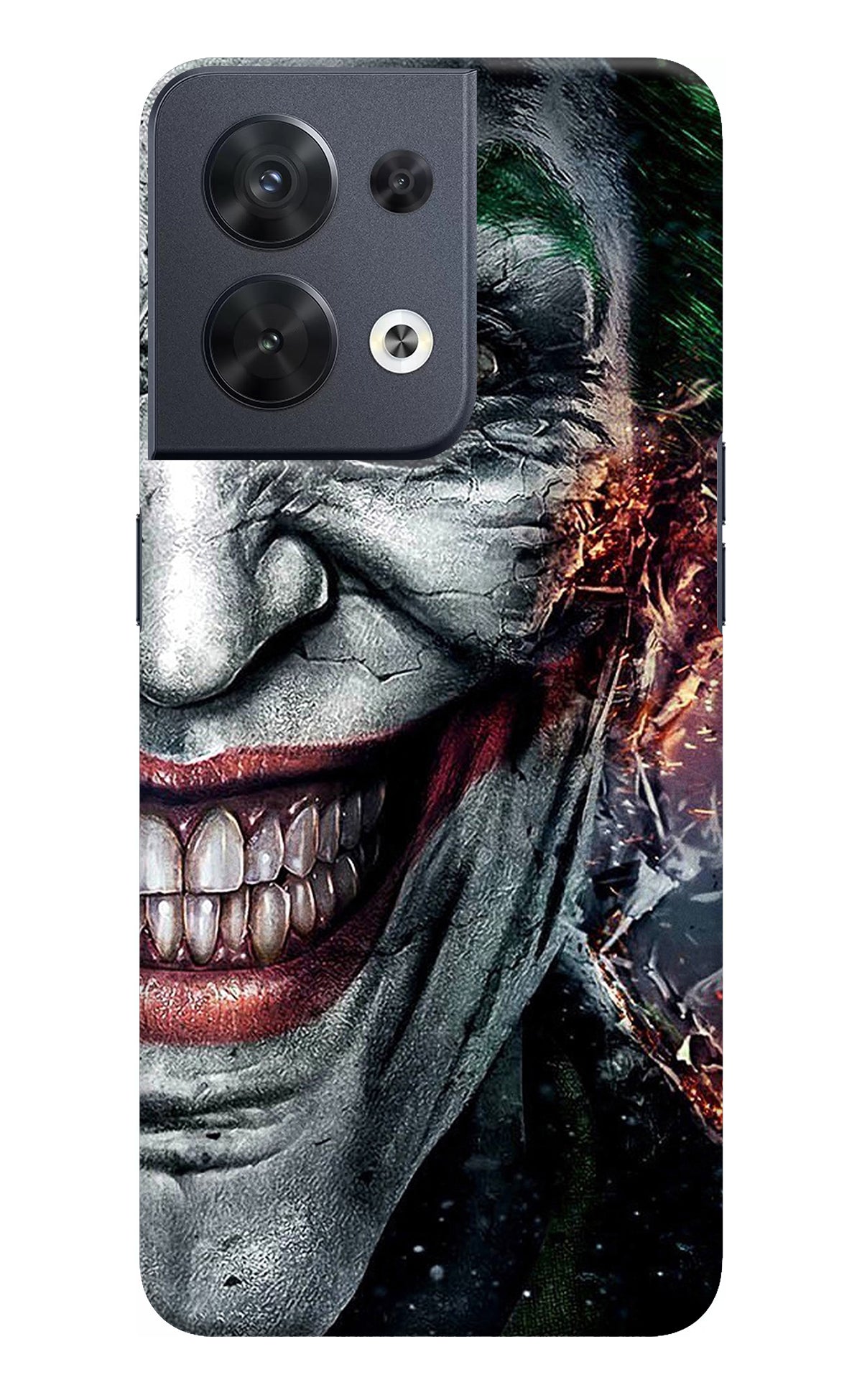 Joker Cam Oppo Reno8 Back Cover