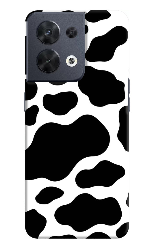 Cow Spots Oppo Reno8 Back Cover