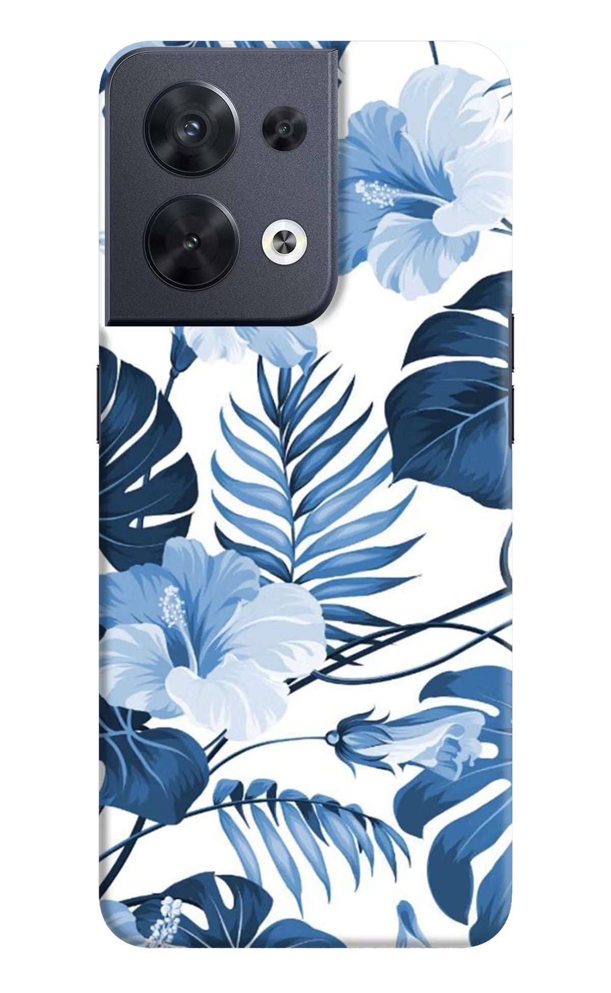 Fabric Art Oppo Reno8 Hard Case Back Cover by Casekaro