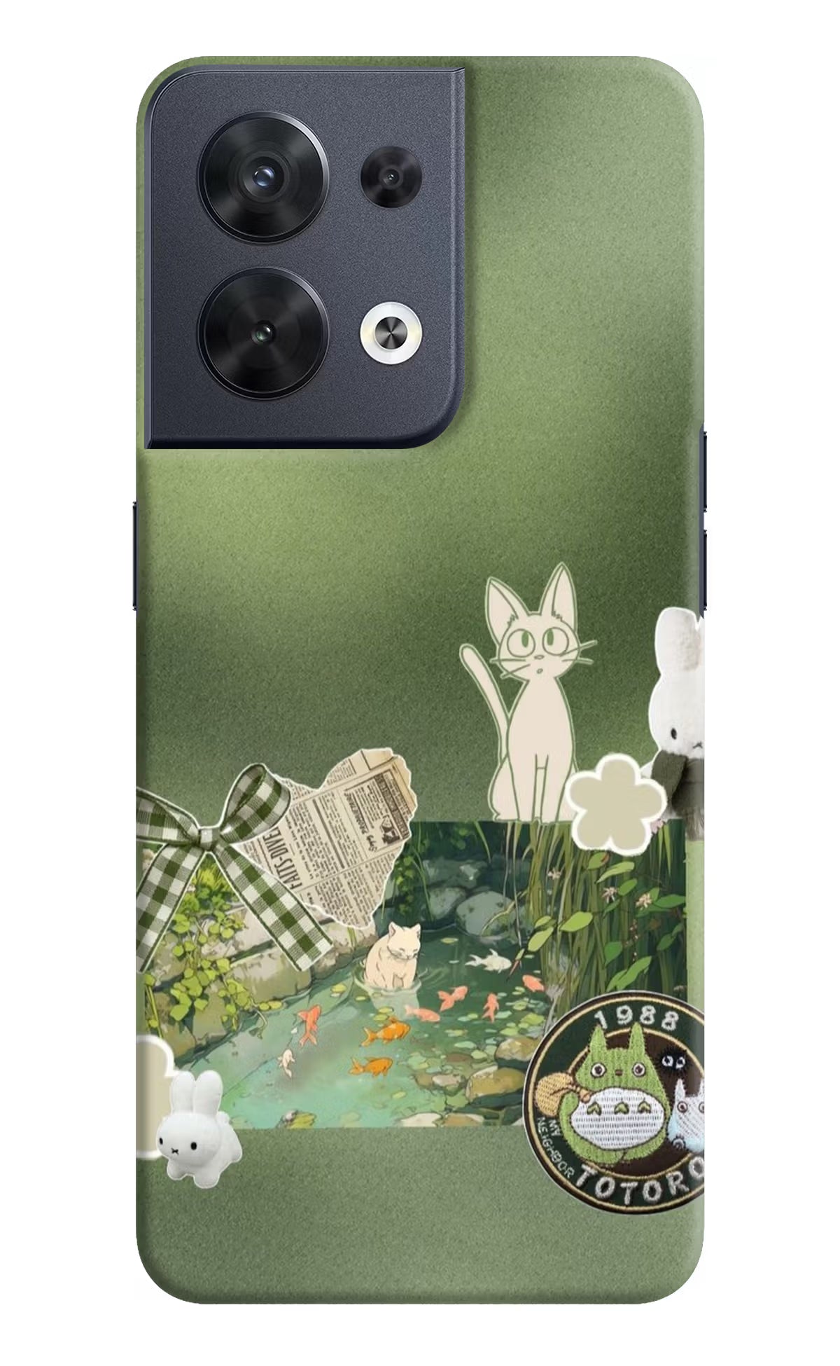 Aesthetic anime Oppo Reno8 Back Cover