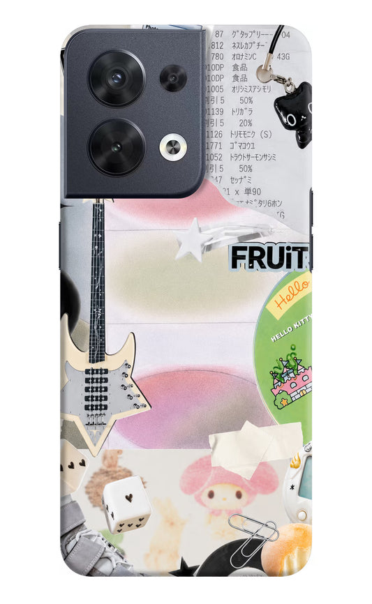 Softcore case Oppo Reno8 Back Cover
