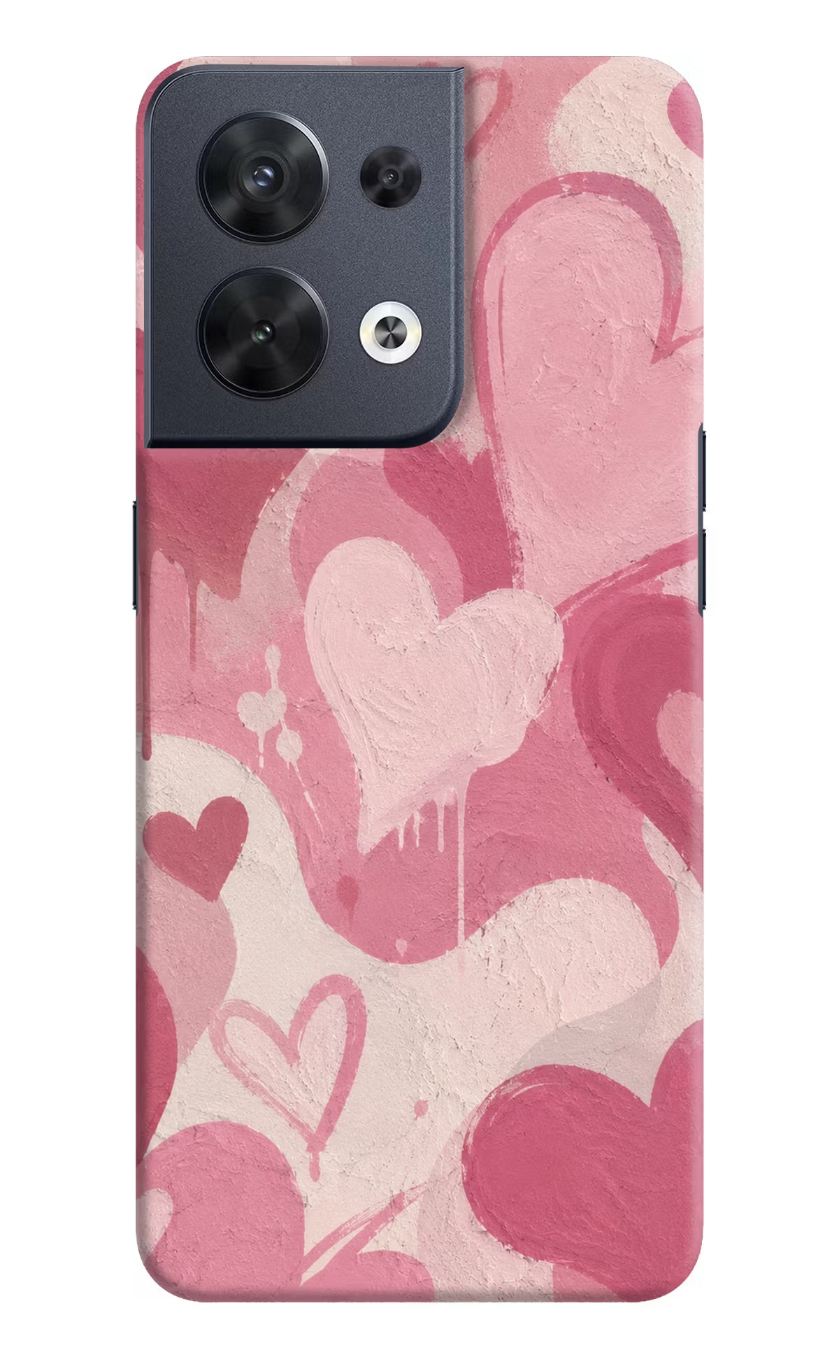 Hearty case Oppo Reno8 Back Cover