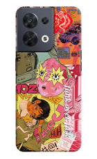 Funkover Oppo Reno8 Hard Case Back Cover by Casekaro