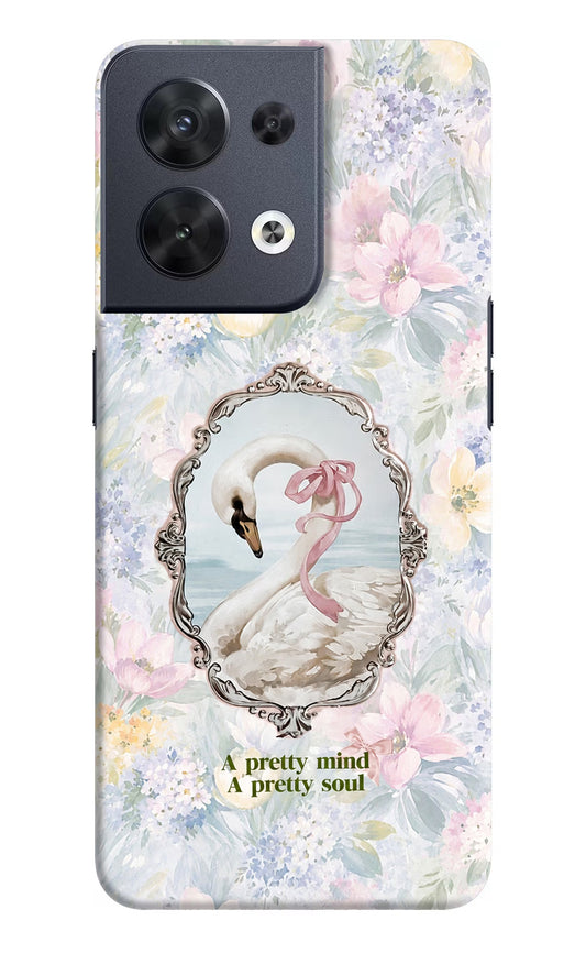 Pretty Mind Pretty Soul Oppo Reno8 Back Cover