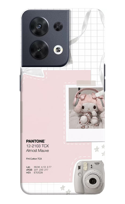 Pantone Asthetic Oppo Reno8 Back Cover