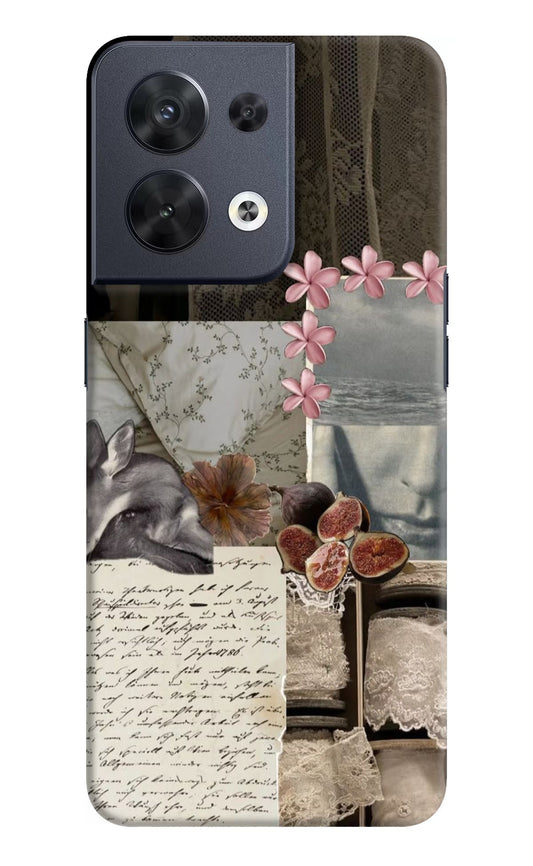 Midnight Sky Oppo Reno8 Hard Case Back Cover by Casekaro
