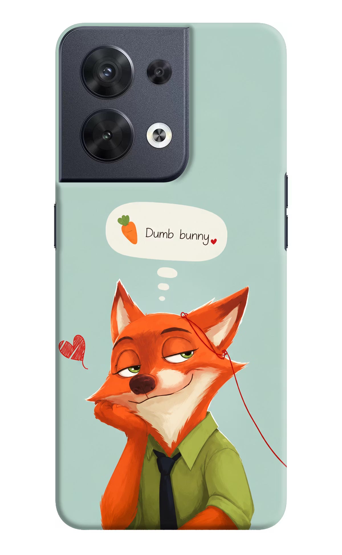 Nick Charm Oppo Reno8 Back Cover
