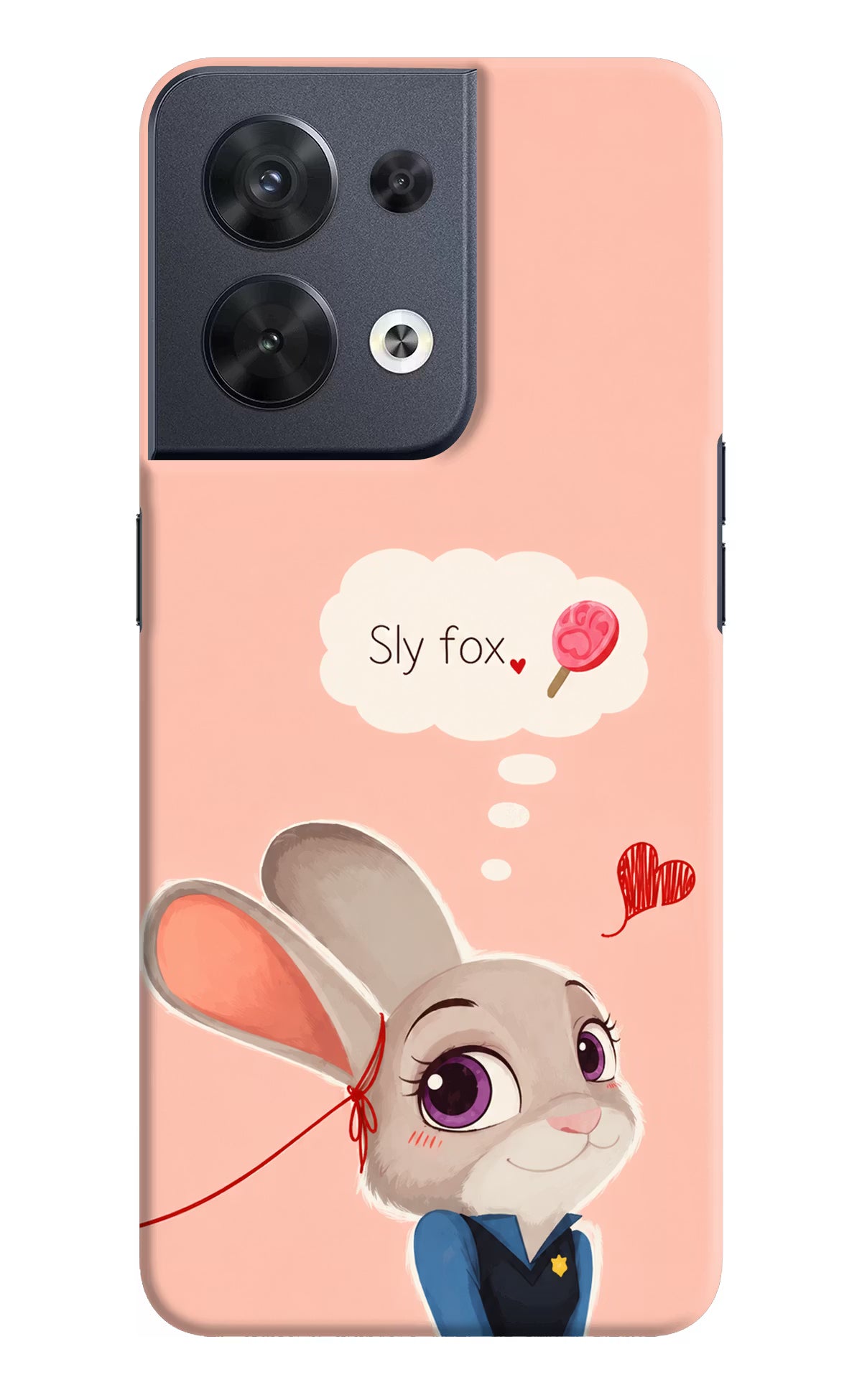 Judy Charm Oppo Reno8 Back Cover