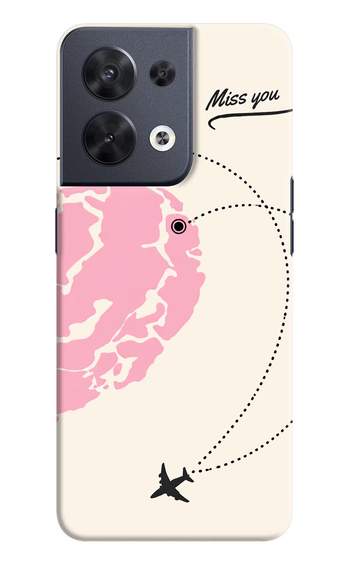 Miss Orbit Oppo Reno8 Back Cover