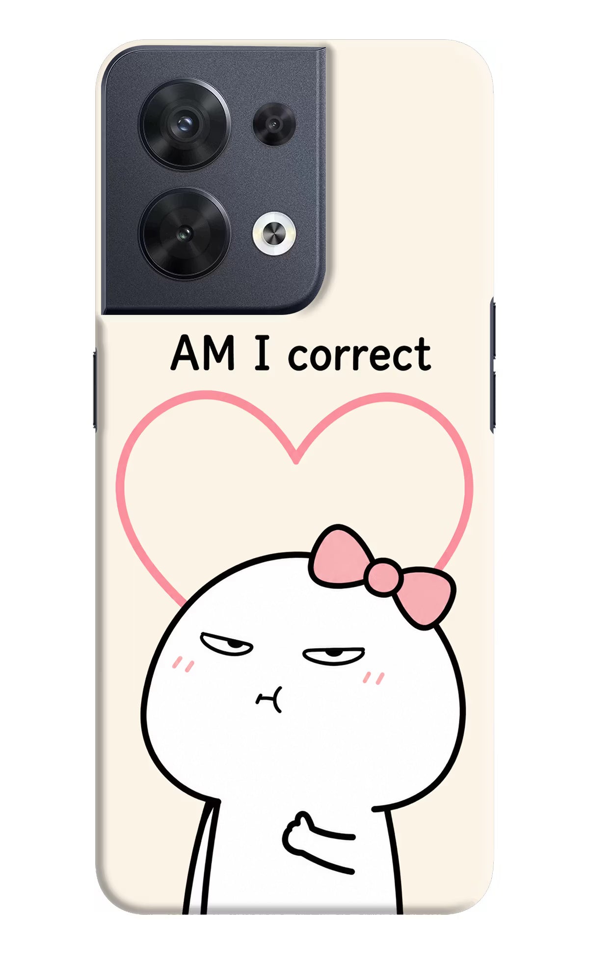 Always Right Oppo Reno8 Back Cover