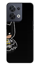 Bat Kitty Oppo Reno8 Hard Case Back Cover by Casekaro