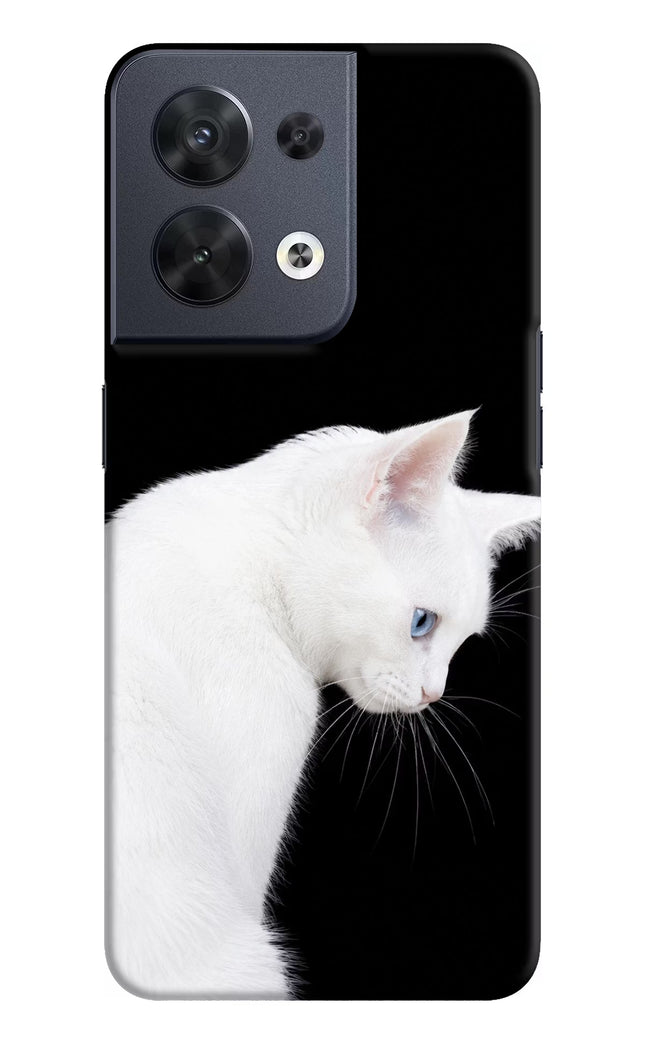 Snow Gaze Oppo Reno8 Hard Case Back Cover by Casekaro