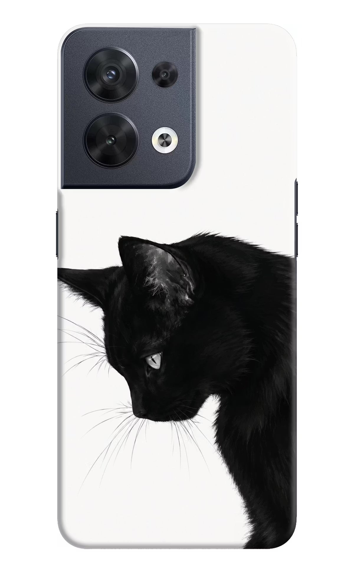 Shadow Gaze Oppo Reno8 Back Cover