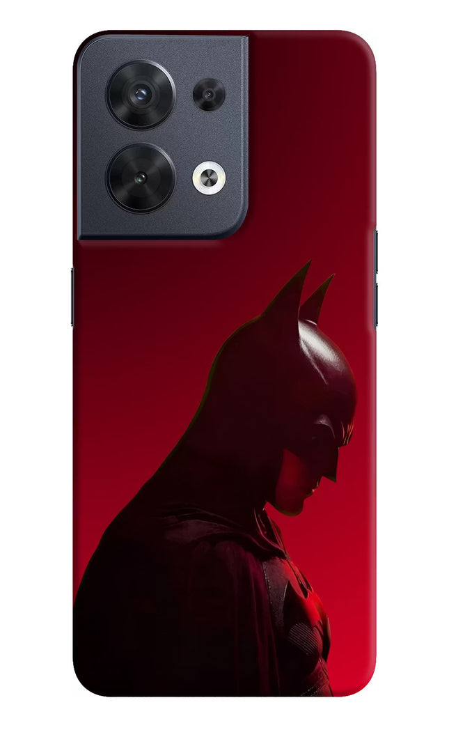 Dark Knight Oppo Reno8 Hard Case Back Cover by Casekaro