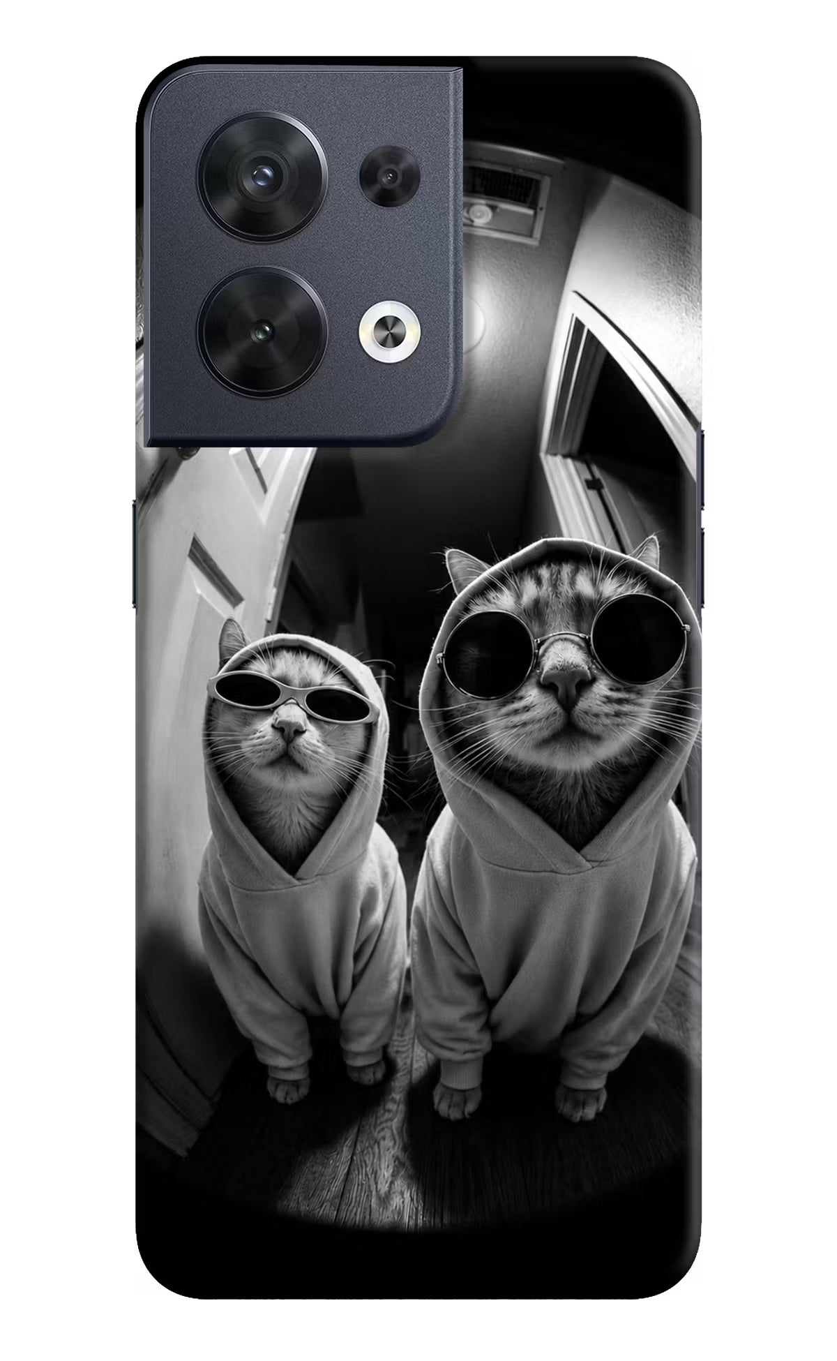 Hood Cats Oppo Reno8 Back Cover
