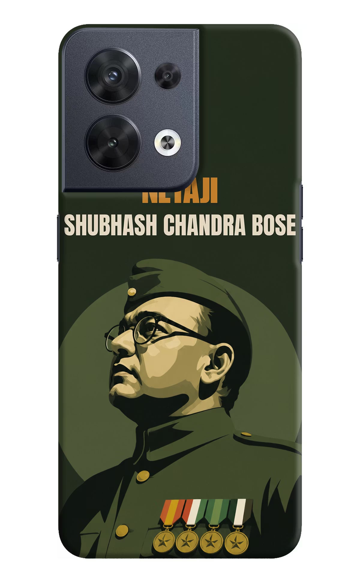 Netaji Legacy Oppo Reno8 Back Cover