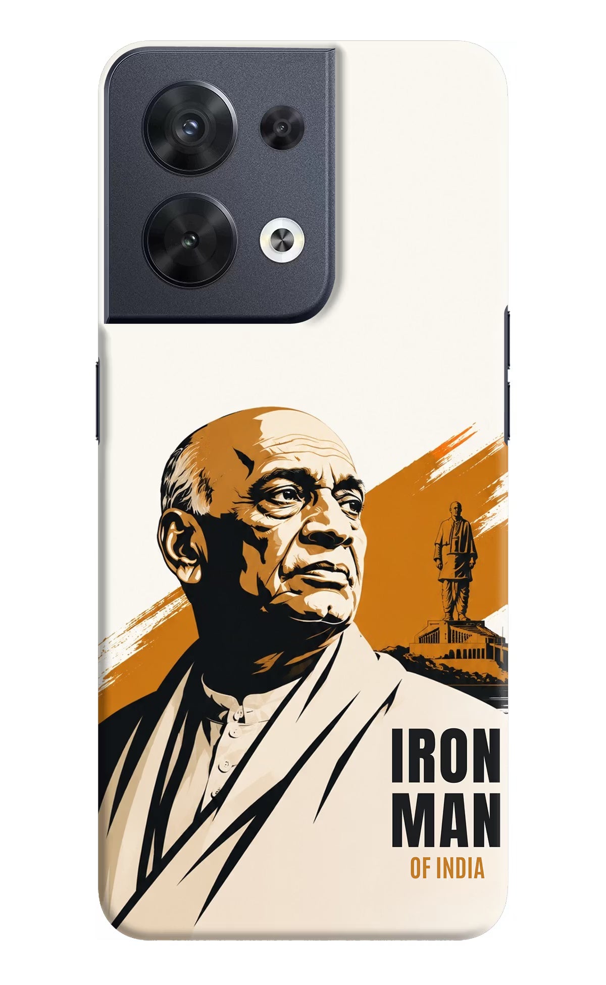 Chandrashekhar Azad Fearless Oppo Reno8 Back Cover