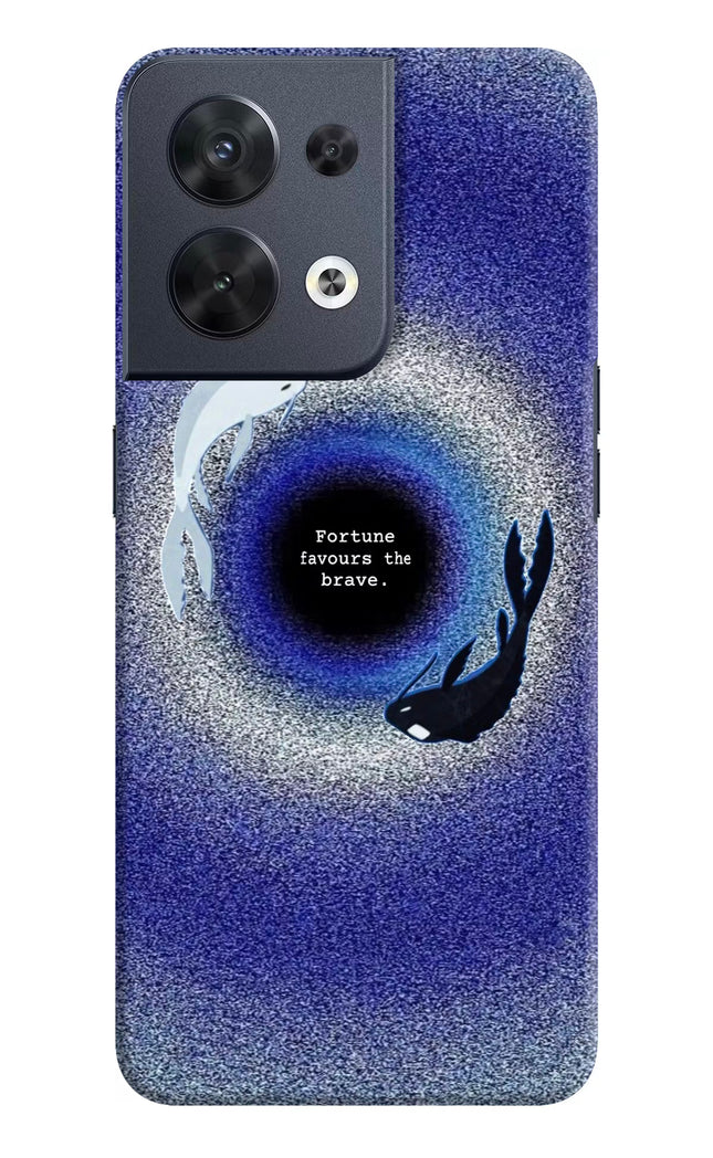 Dark Koi Oppo Reno8 Hard Case Back Cover by Casekaro