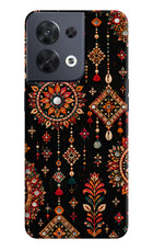 Boho Noir Oppo Reno8 Back Cover