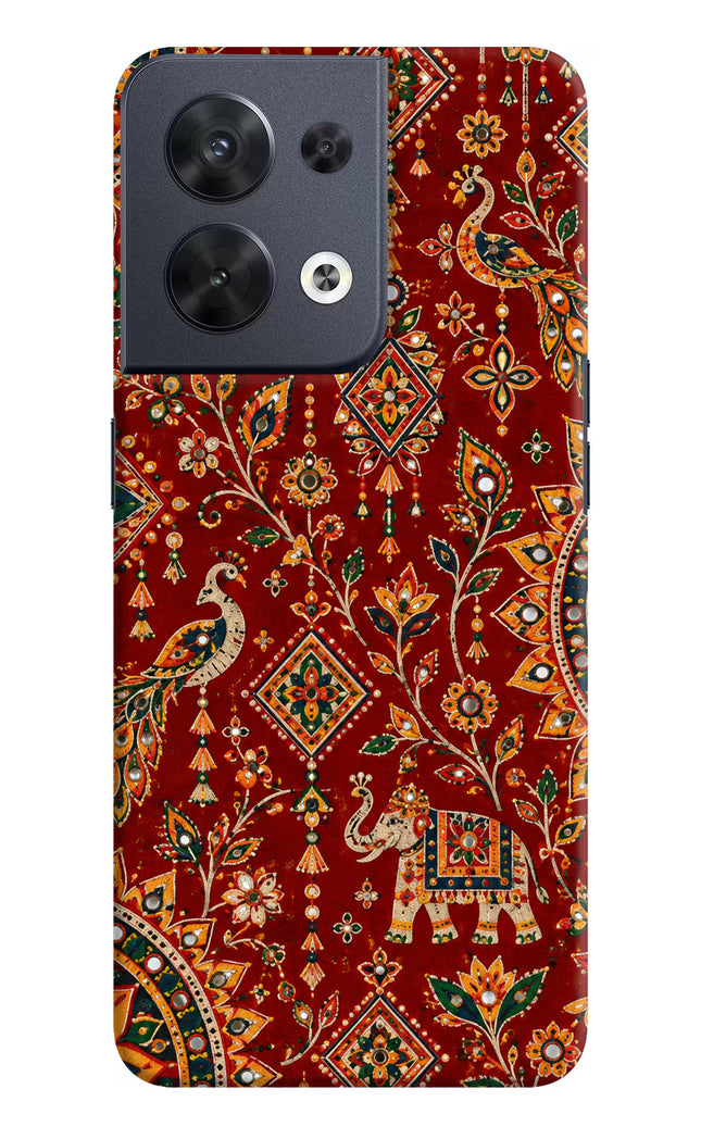 Laal Riwaaz Oppo Reno8 Hard Case Back Cover by Casekaro