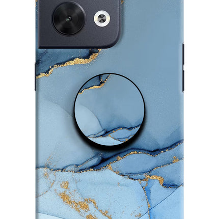 Blue Marble Oppo Reno8 Pop Case by Casekaro