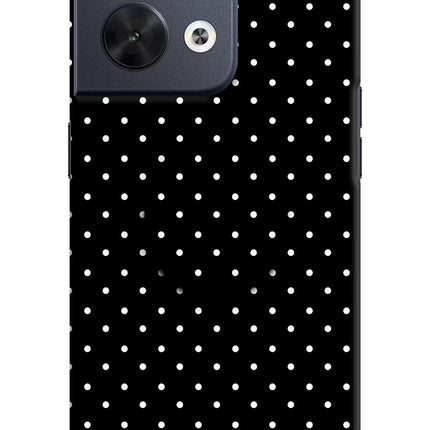 White Dots Oppo Reno8 Pop Case by Casekaro