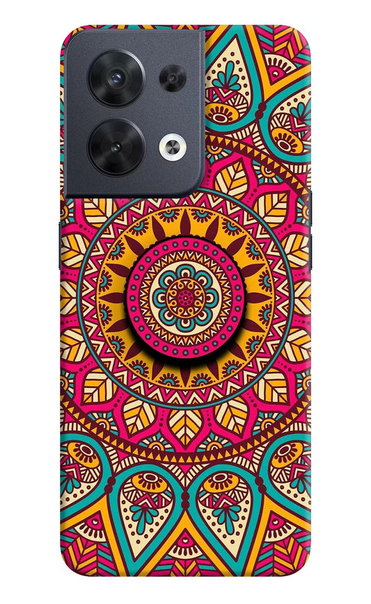 Mandala Oppo Reno8 Pop Case by Casekaro