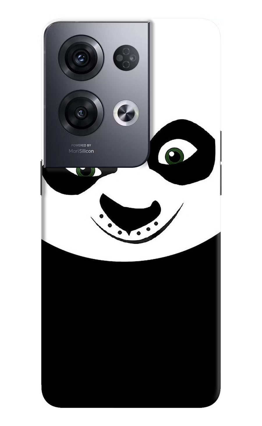 Panda Oppo Reno8 Pro Back Cover, Hard case