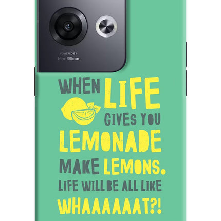 Quote Oppo Reno8 Pro Hard Case Back Cover by Casekaro