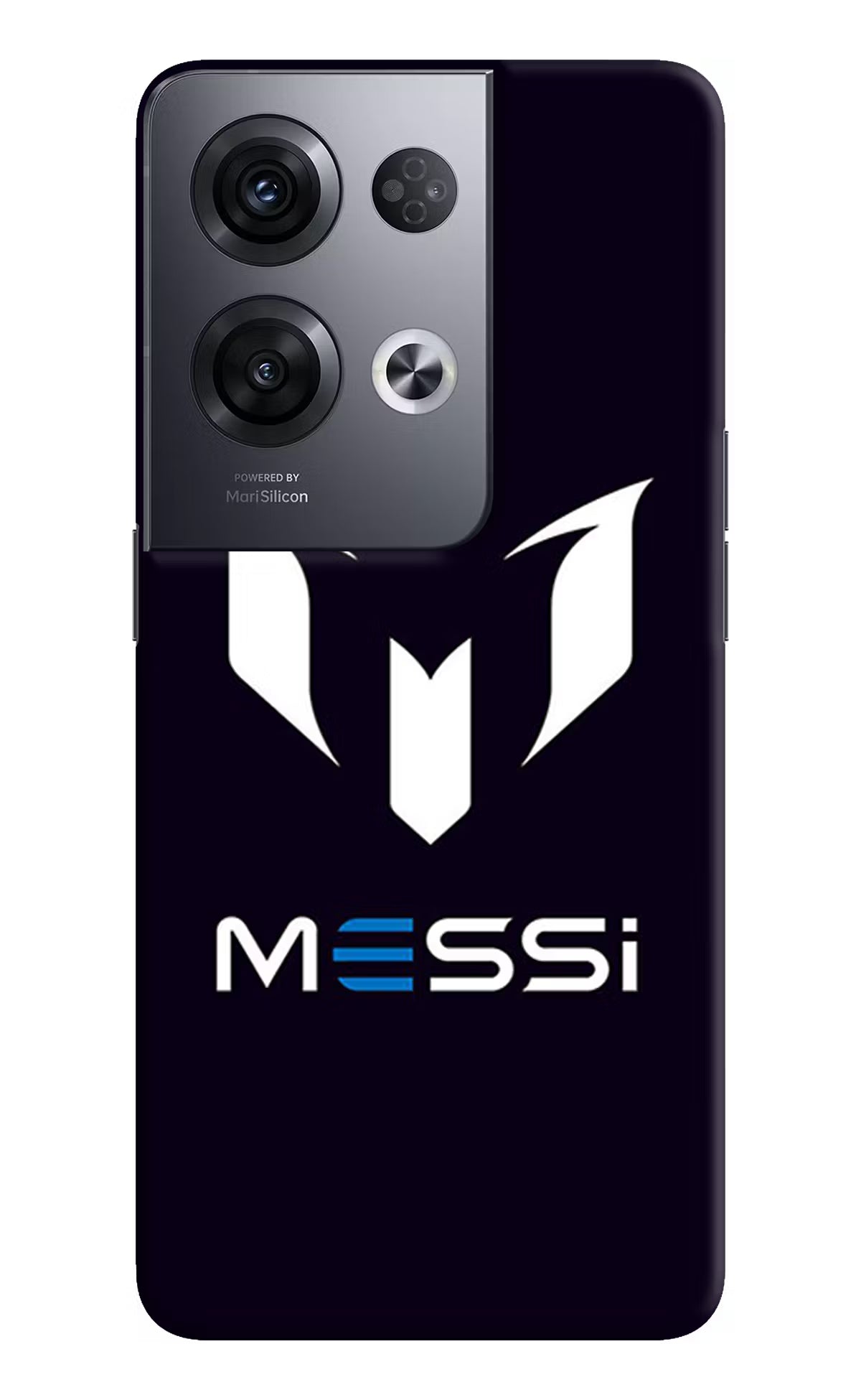 Messi Logo Oppo Reno8 Pro Hard Case Back Cover by Casekaro