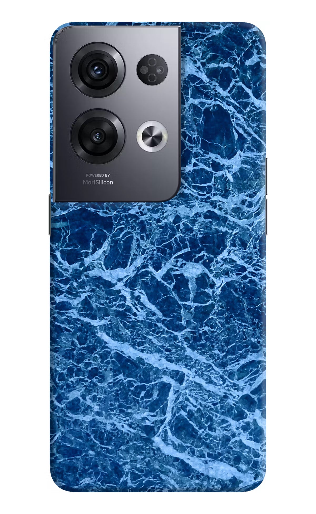 Blue Marble Oppo Reno8 Pro Hard Case Back Cover by Casekaro