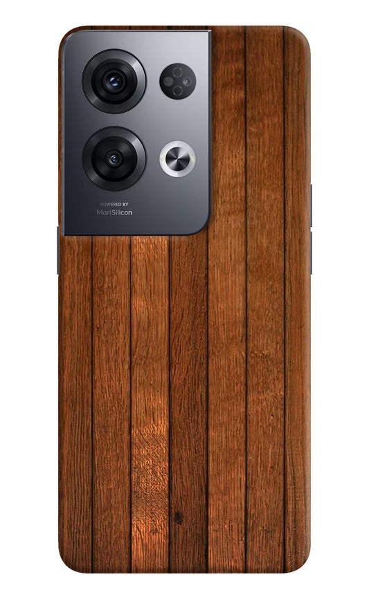 Wooden Artwork Bands Oppo Reno8 Pro Hard Case Back Cover by Casekaro