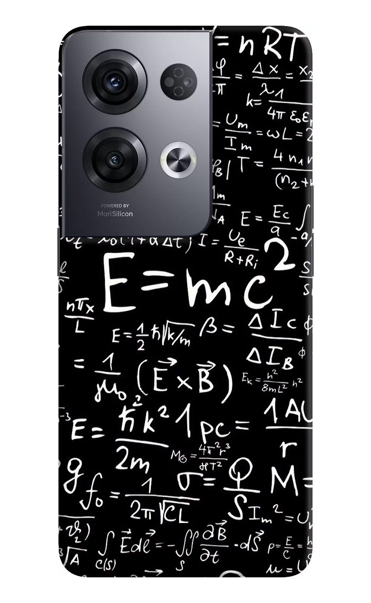 Physics Formula Oppo Reno8 Pro Hard Case Back Cover by Casekaro