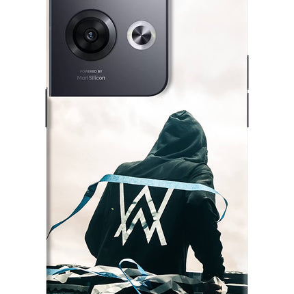 Alan Walker Oppo Reno8 Pro Hard Case Back Cover by Casekaro