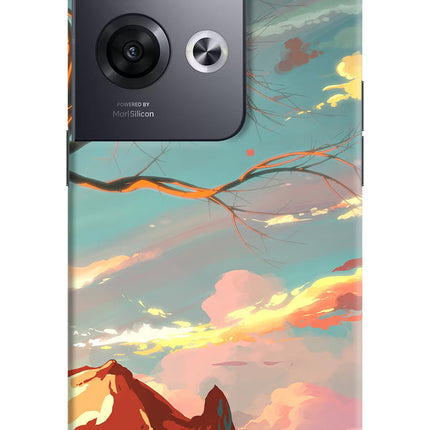 Scenery Oppo Reno8 Pro Hard Case Back Cover by Casekaro