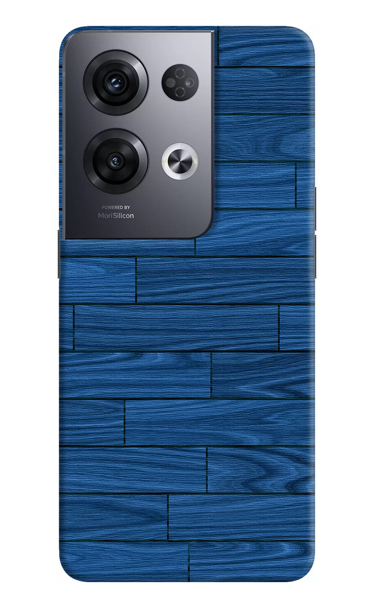 Wooden Texture Oppo Reno8 Pro Hard Case Back Cover by Casekaro