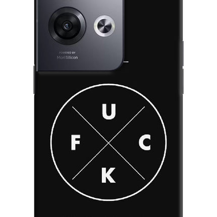 Go Fuck Yourself Oppo Reno8 Pro Hard Case Back Cover by Casekaro