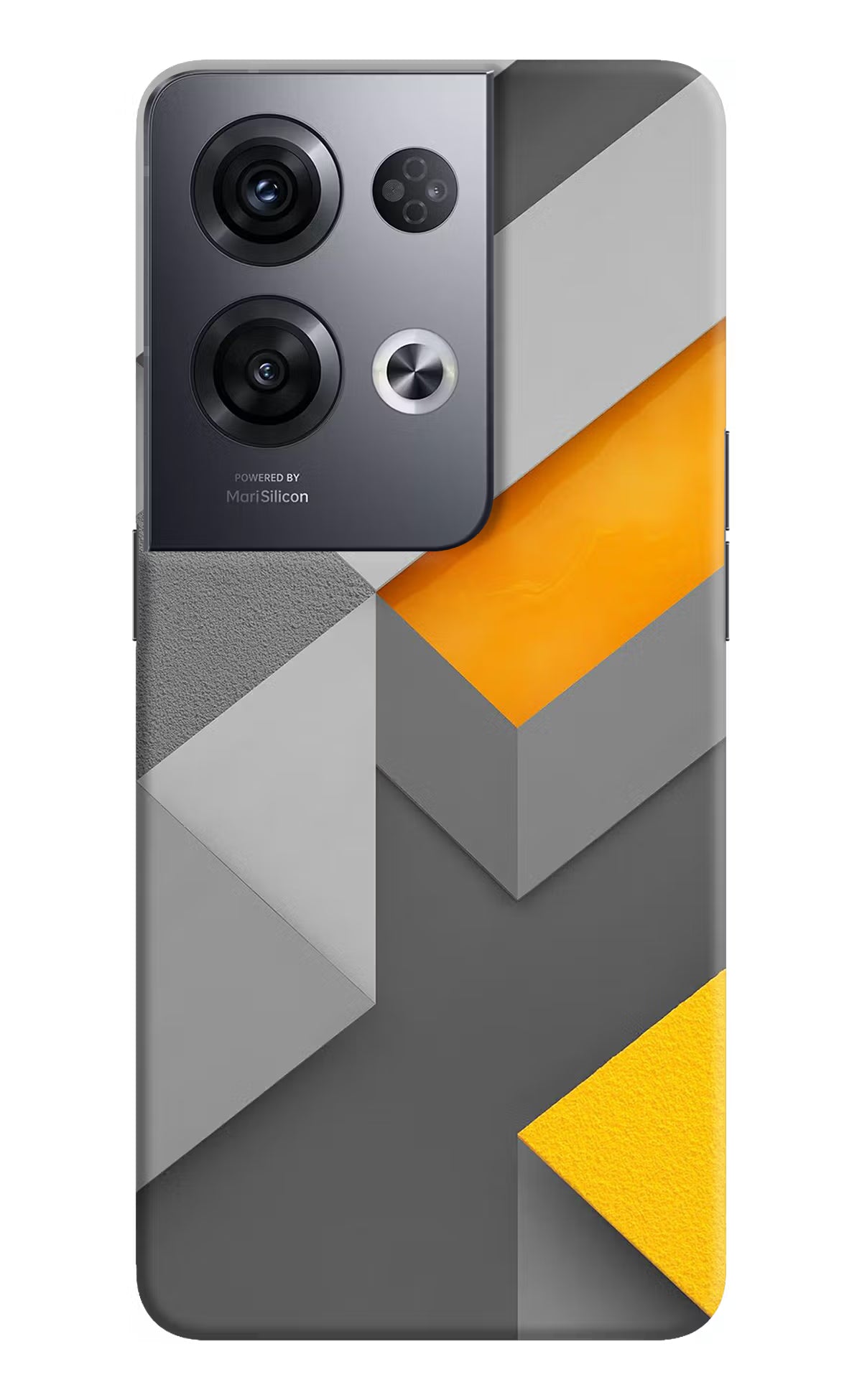 Abstract Oppo Reno8 Pro Hard Case Back Cover by Casekaro