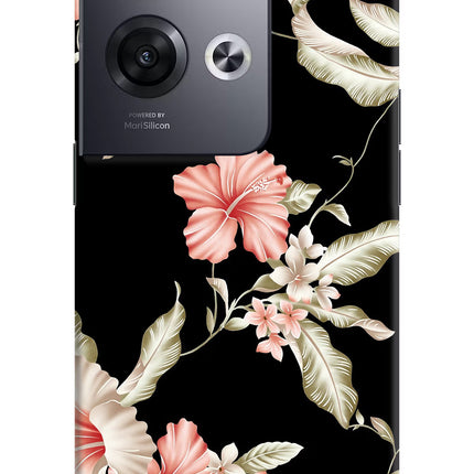 Flowers Oppo Reno8 Pro Hard Case Back Cover by Casekaro