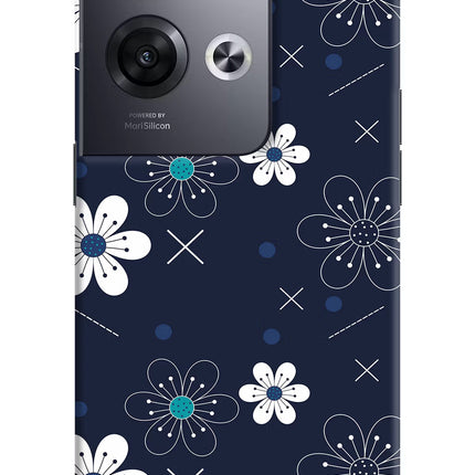 Flowers Oppo Reno8 Pro Hard Case Back Cover by Casekaro