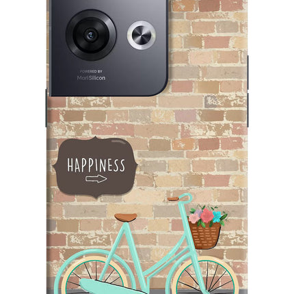 Happiness Artwork Oppo Reno8 Pro Hard Case Back Cover by Casekaro