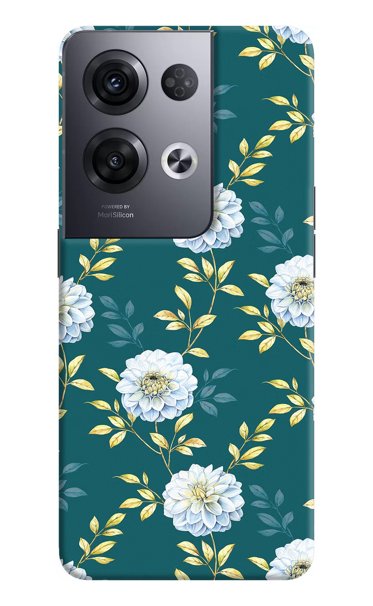 Flowers Oppo Reno8 Pro Hard Case Back Cover by Casekaro