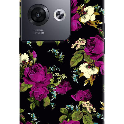 Flowers Oppo Reno8 Pro Hard Case Back Cover by Casekaro