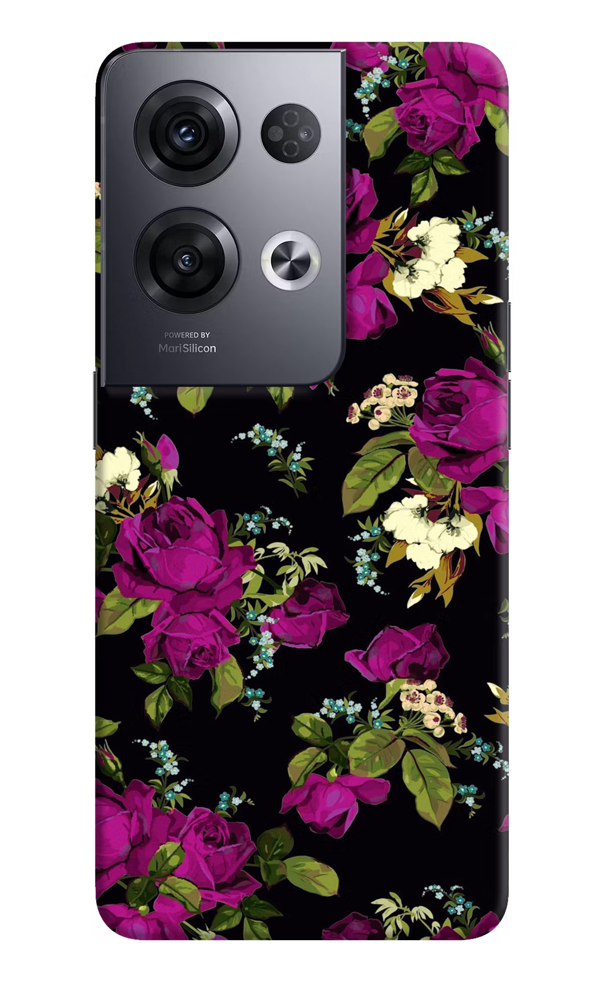 Flowers Oppo Reno8 Pro Hard Case Back Cover by Casekaro