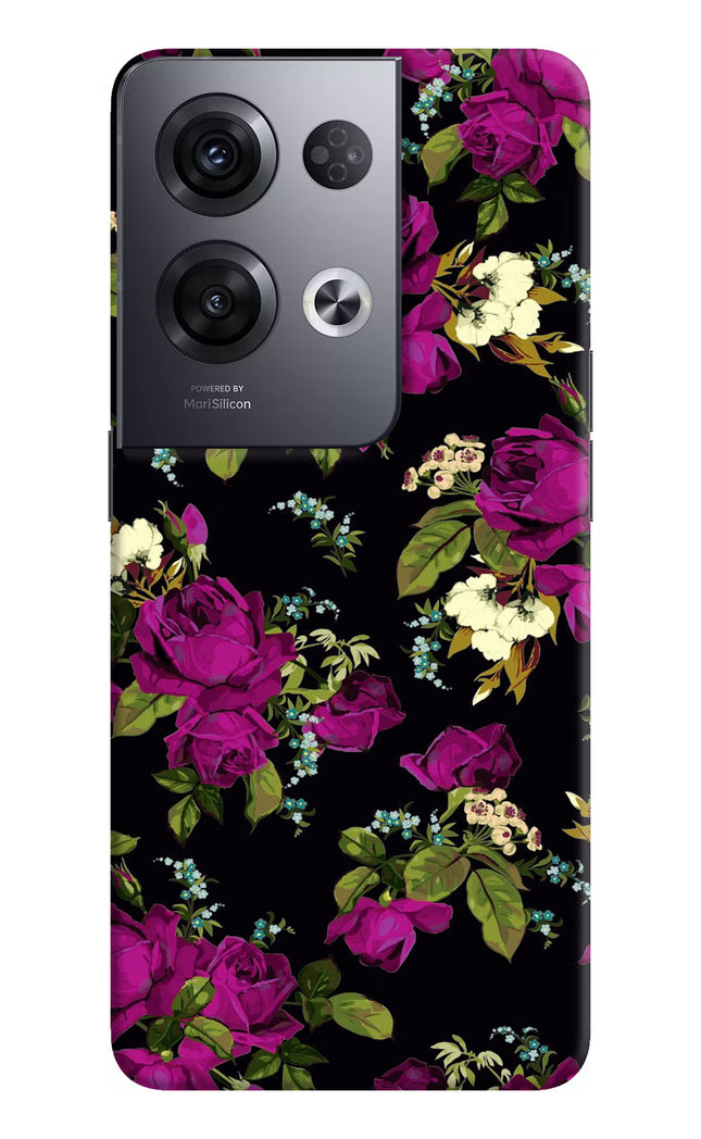 Flowers Oppo Reno8 Pro Hard Case Back Cover by Casekaro