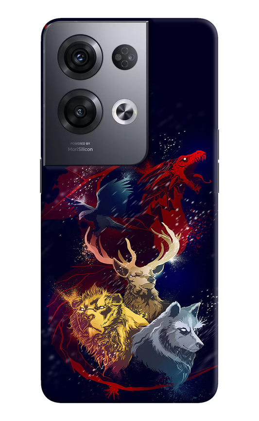 Game Of Thrones Oppo Reno8 Pro Hard Case Back Cover by Casekaro