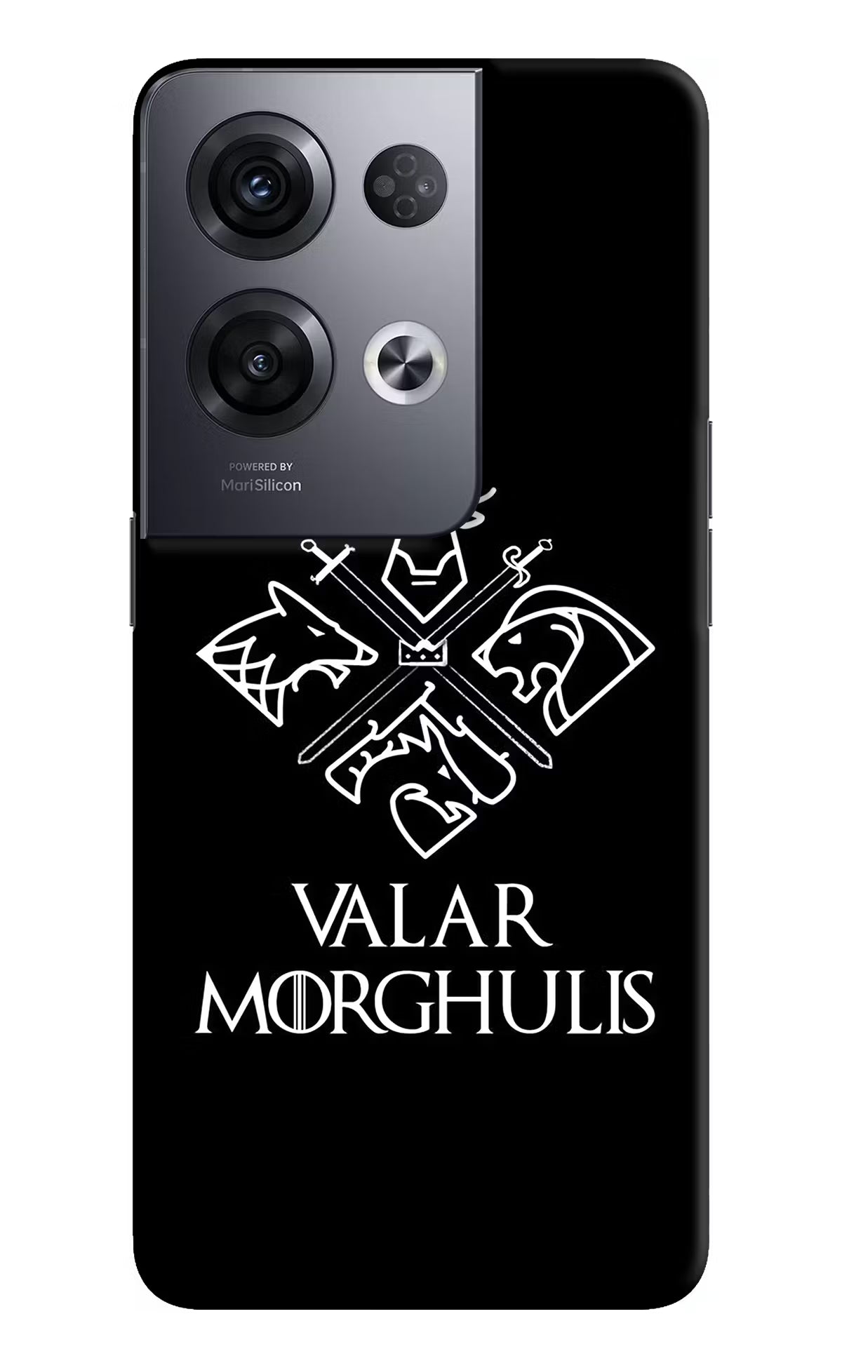 Valar Morghulis | Game Of Thrones Oppo Reno8 Pro Hard Case Back Cover by Casekaro