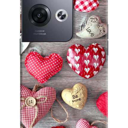 Love Wallpaper Oppo Reno8 Pro Hard Case Back Cover by Casekaro