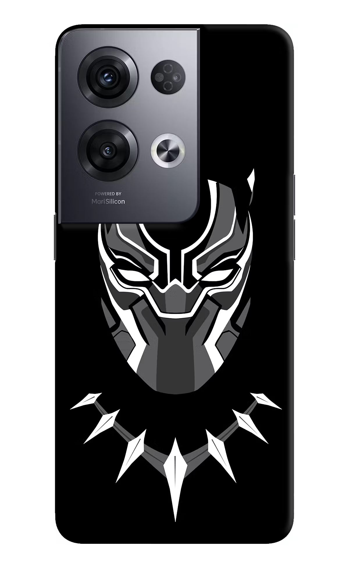 Black Panther Oppo Reno8 Pro Hard Case Back Cover by Casekaro
