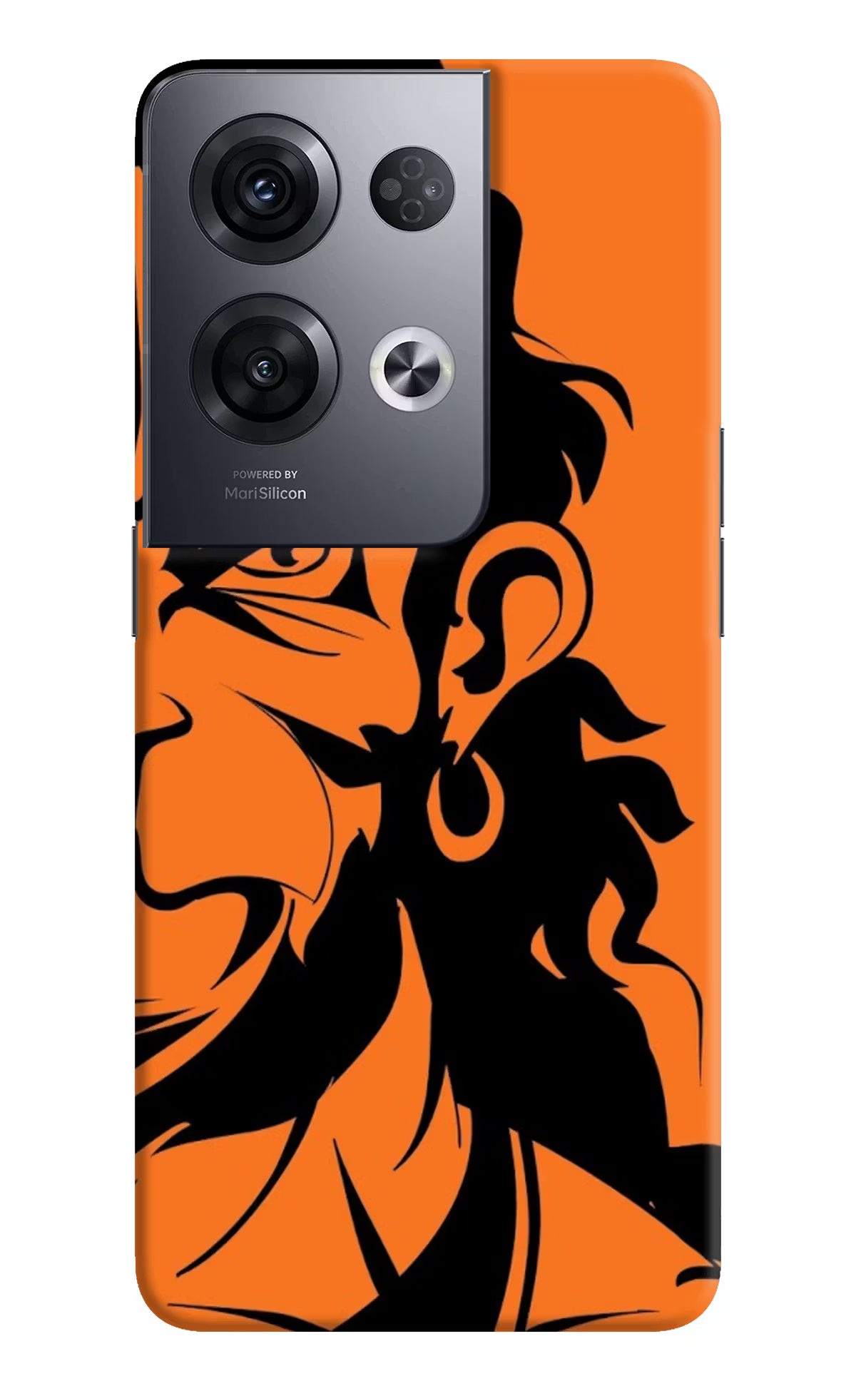 Hanuman Oppo Reno8 Pro Hard Case Back Cover by Casekaro